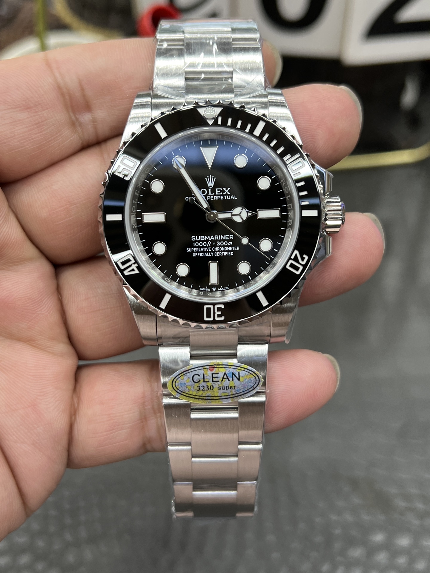 rolex Black Submariner” Date (126610LN)