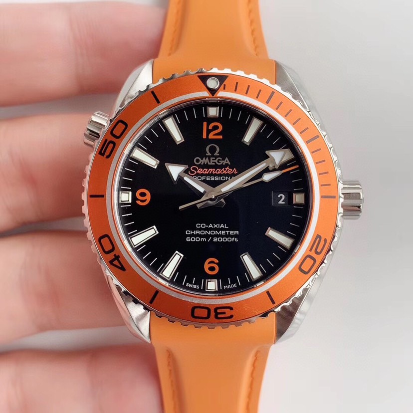 Omega VS Omega Seamaster 600m - Vibrant "Bold Orange Bezel"