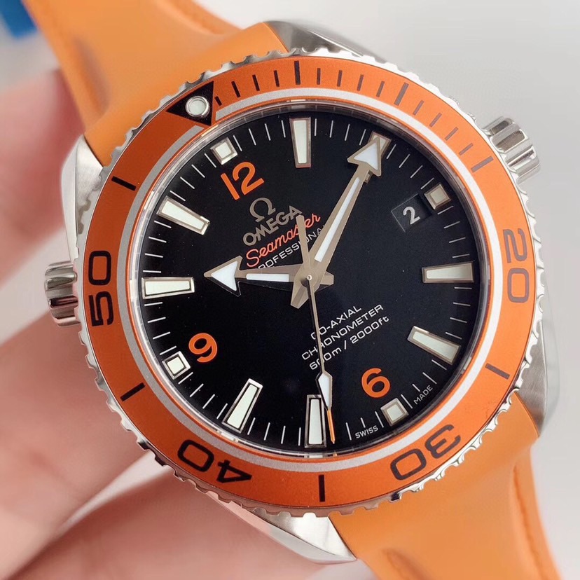 Omega VS Omega Seamaster 600m - Vibrant "Bold Orange Bezel" - Image 8