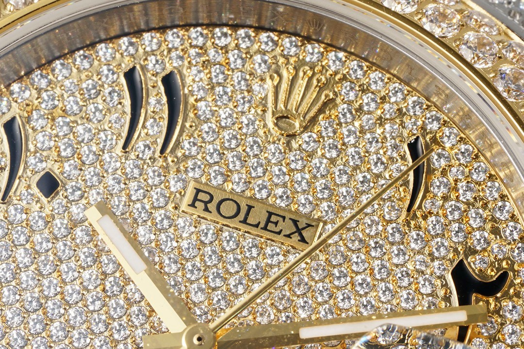 Rolex TW Factory Fully Iced-Out Datejust 41mm , Full Paved Stones, 2824 Automatic Movement - Image 5