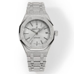 Audemars Piguet Royal Oak 37mm 15454 Frosted Gold Ladies Automatic – Gold Dial Style 06