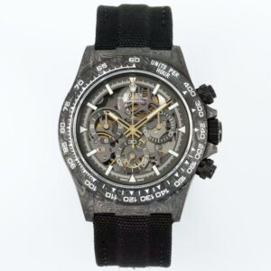Rolex Diw Carbon Skeleton Chronograph