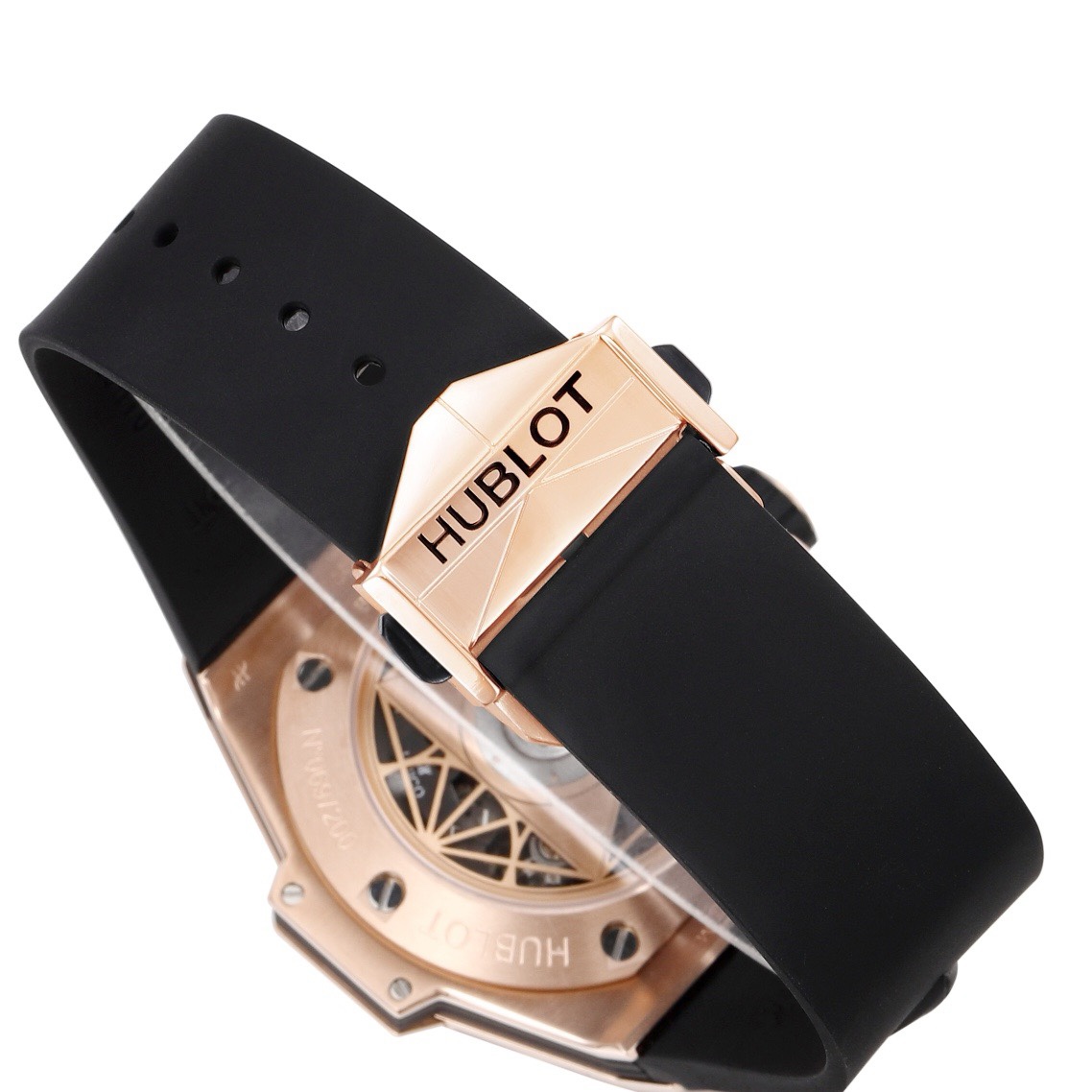 Hublot Big Bang Sang Bleu II Watch | BBF Titanium Automatic Chronograph Wristwatch - Image 9