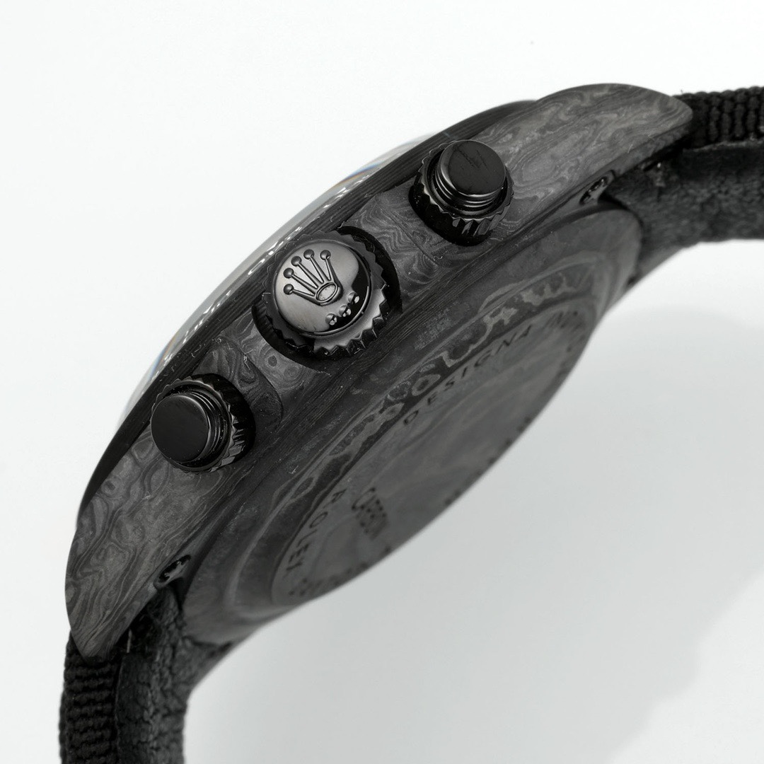 Rolex Diw Carbon Skeleton Chronograph - Image 6