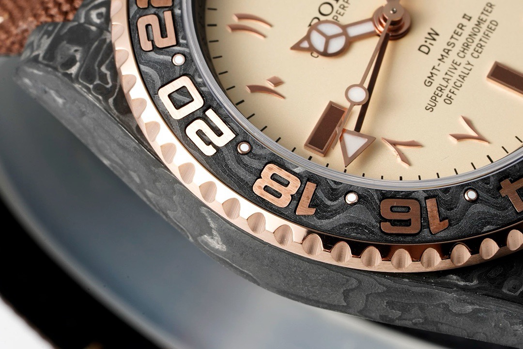 Rolex GMT-Master II Carbon Watch | Cal.3186 Automatic Movement, Forged Carbon Case – - Image 6
