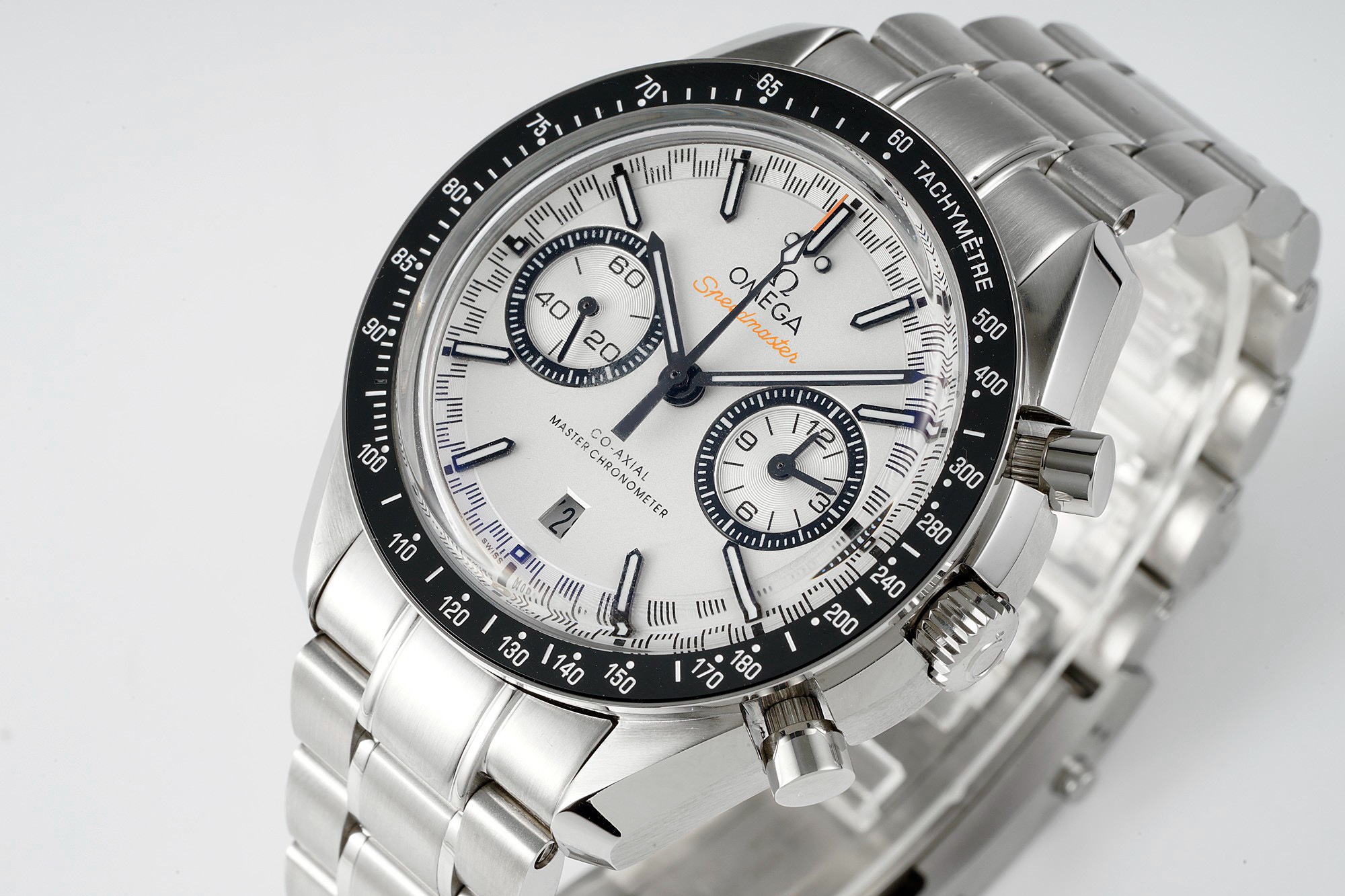Omega Speedmaster Racing Chronograph Automatic Watch Modified Cal.9900 Movement - Image 4