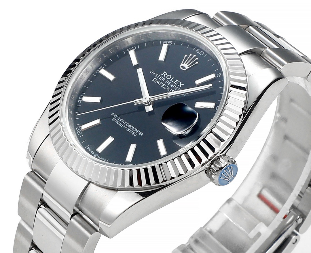 Rolex Datejust 41mm Automatic Watch 3235 Movement 72-Hour Power Reserve Fluted Bezel - Image 3