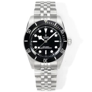 Tudor Black Bay GMT Automatic Diver Watch 41mm, Domed Sapphire Crystal, Rivet Stainless