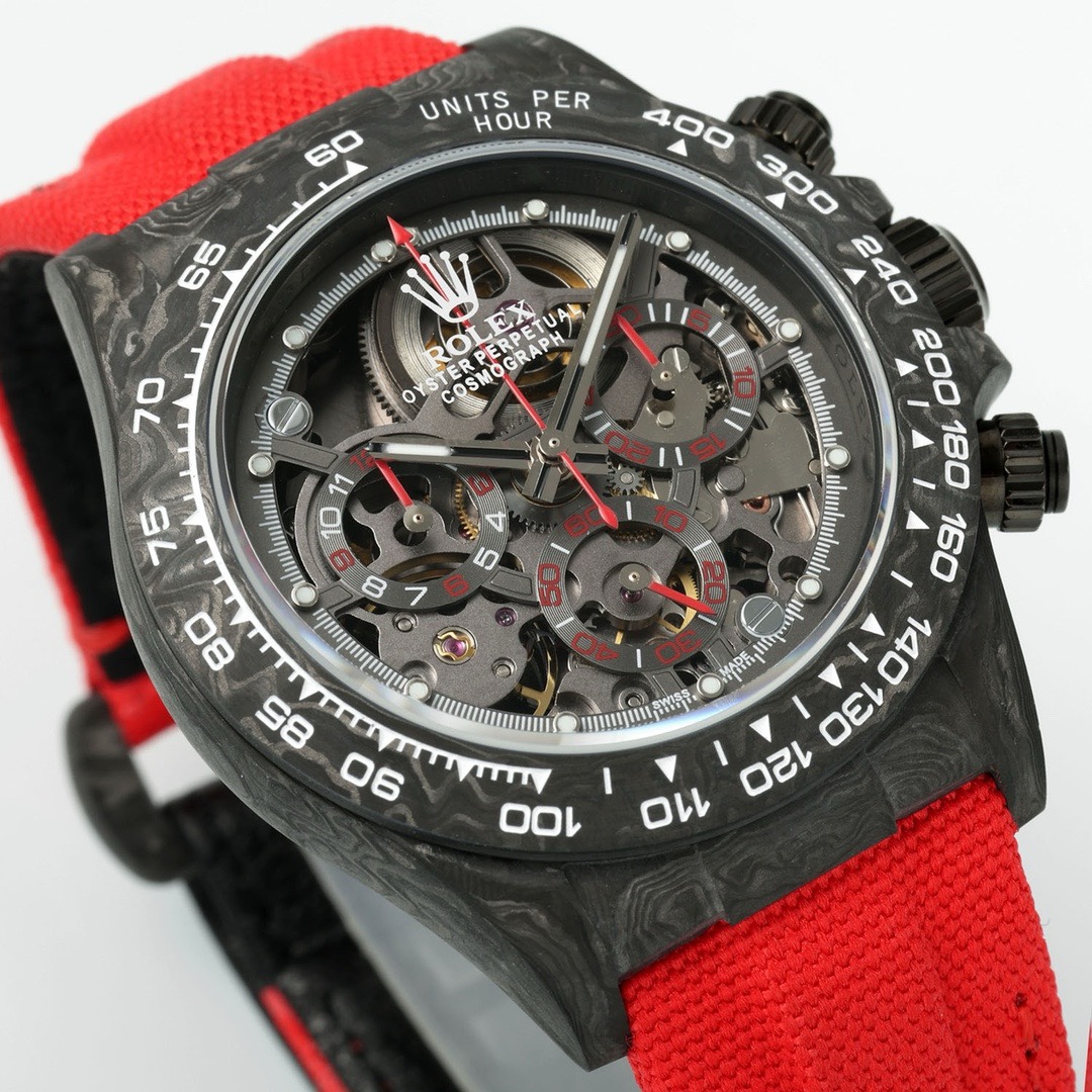 Rolex Diw Carbon Skeleton Chronograph - Image 2