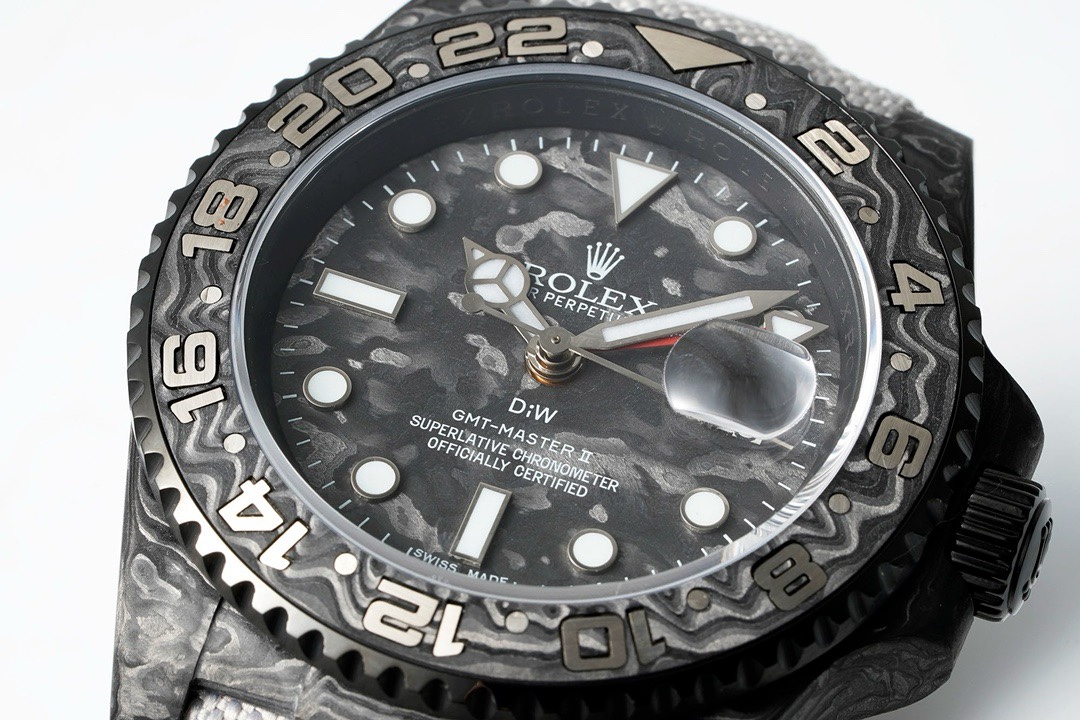 Rolex GMT-Master II Carbon Watch | Cal.3186 Automatic Movement, Forged Carbon Case – - Image 5