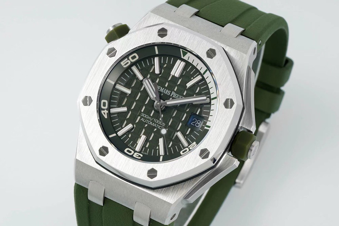 Audemars Piguet Royal Oak Offshore Diver 15710 Steel Watch | IPF Factory Cal.3120 - Image 2