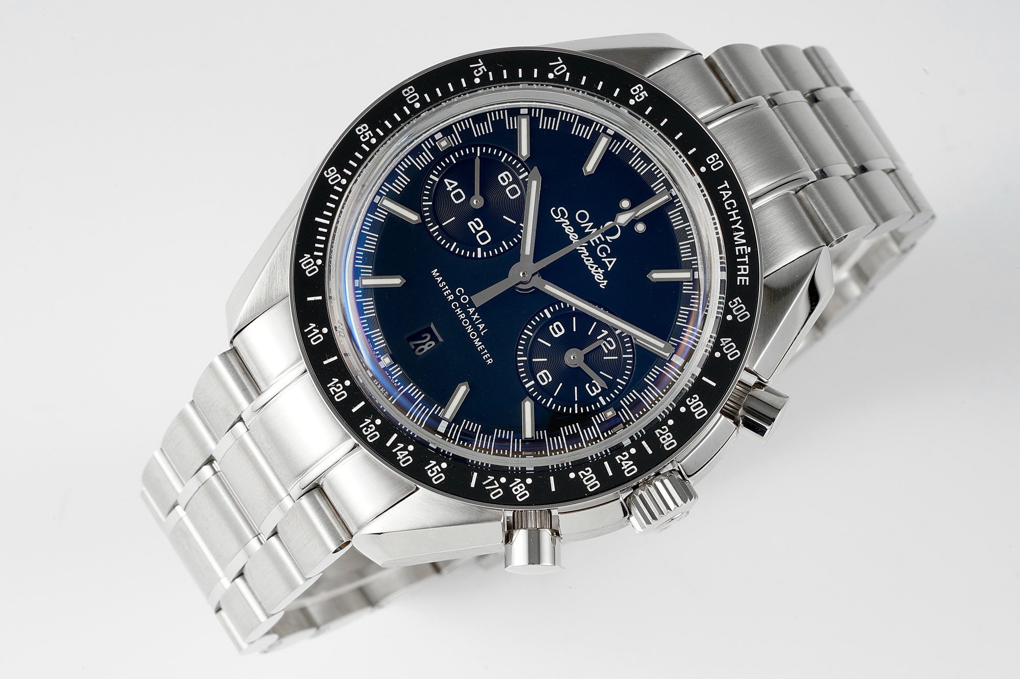 Omega Speedmaster Racing Chronograph Automatic Watch Modified Cal.9900 Movement - Image 3