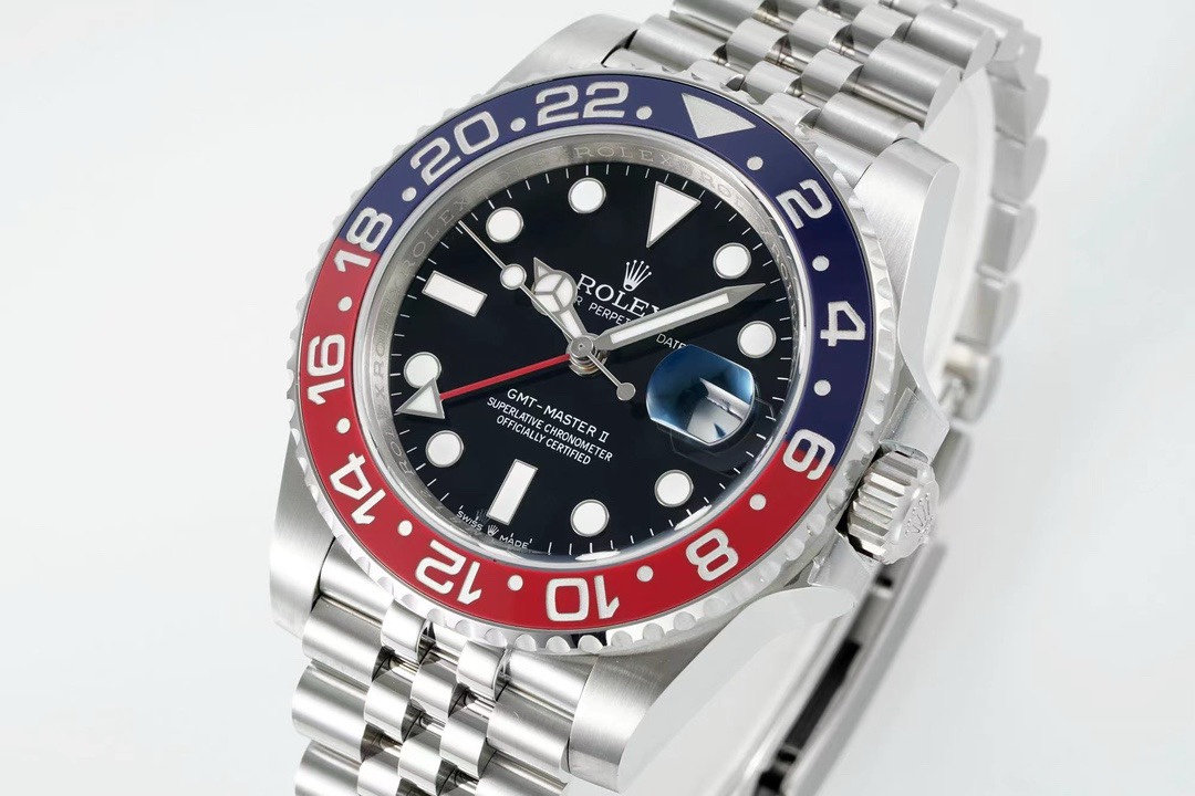 Rolex GMT Travel Watch 904L Steel Cal.3285 Movement - Image 3