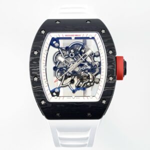 Richard Mille RM055 White Strap White-Red Inner Ring