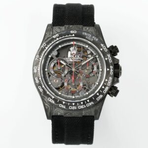 Rolex Diw Carbon Skeleton Chronograph