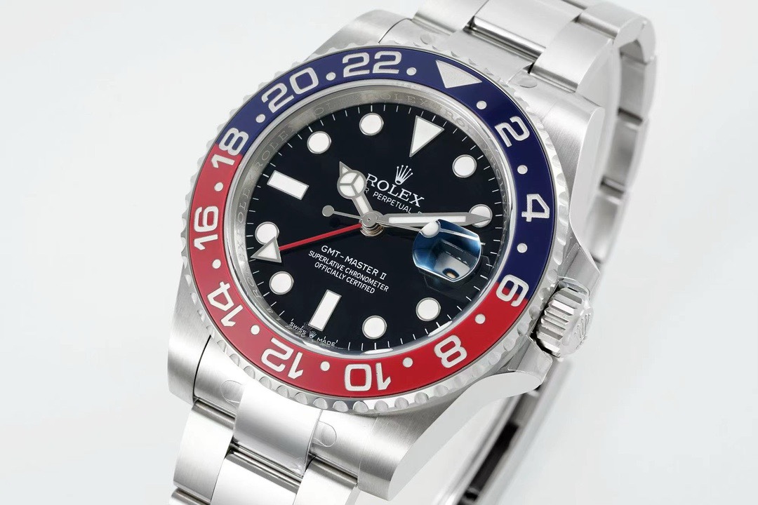 Rolex GMT Travel Watch 904L Steel Cal.3285 Movement – Style 13 - Image 3