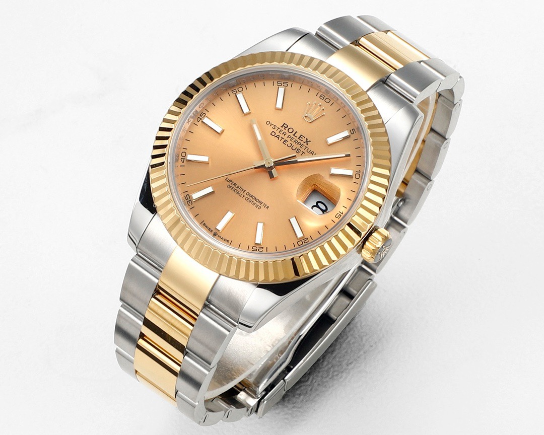 Rolex Datejust 41mm Automatic Watch 3235 Movement 72-Hour Power Reserve Fluted Bezel – - Image 2