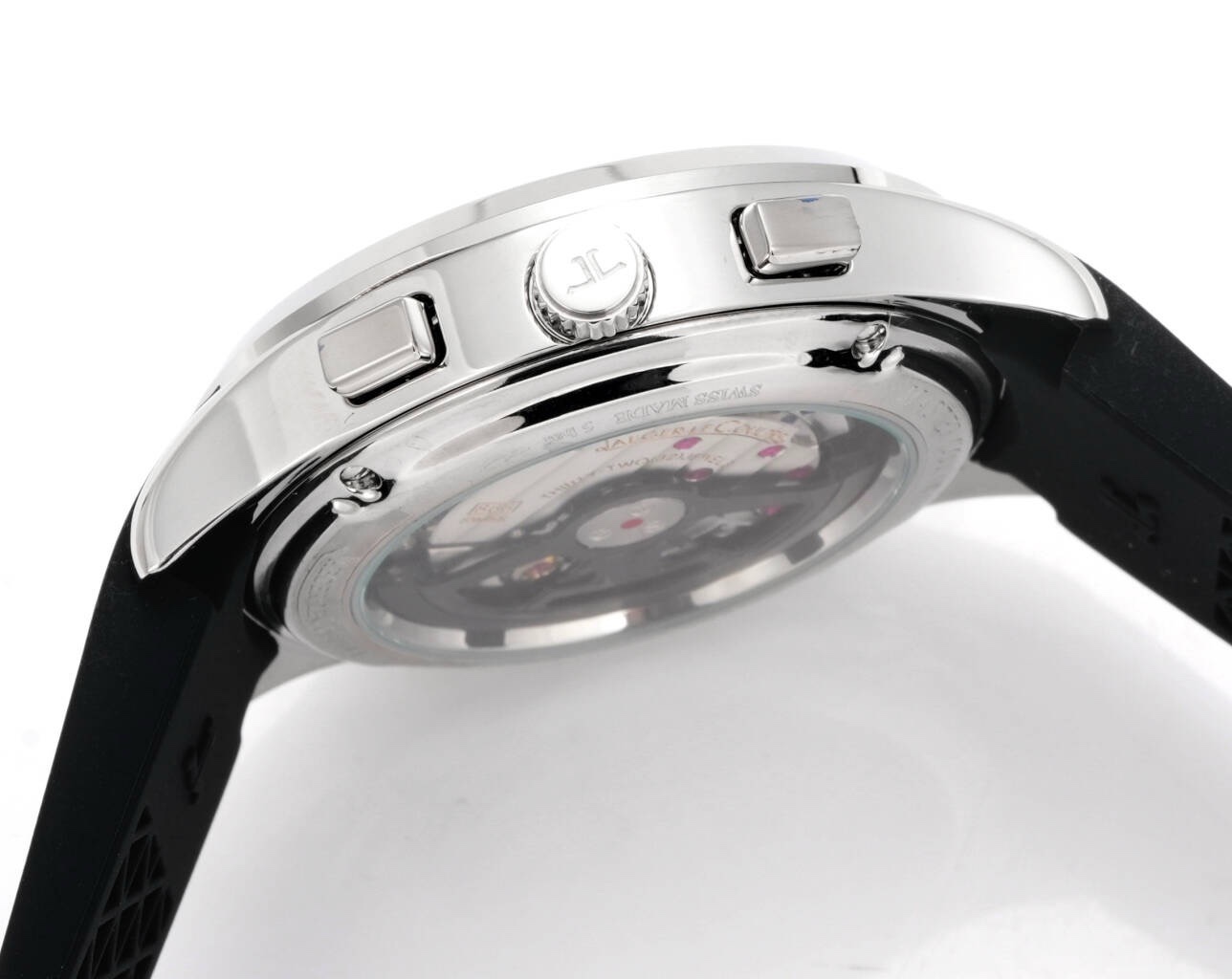 Jaeger-LeCoultre Polaris Chronograph Automatic Watch 42mm Rubber Strap – Style 02 - Image 7