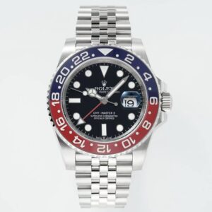 Rolex GMT Travel Watch 904L Steel Cal.3285 Movement