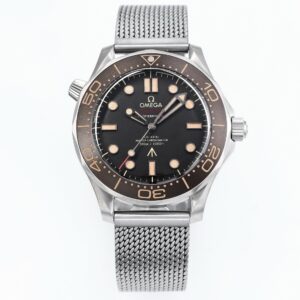 Omega Seamaster ER Upgraded Titanium Bronze Gold 007 – Gold Dial Style 03