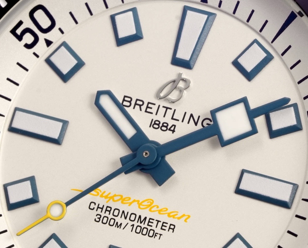 Breitling Superocean 42mm Dive Watch, GR Factory Version Luminous Dial Ceramic Bezel - Image 5