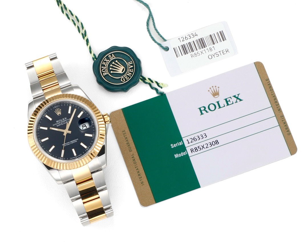 Rolex Datejust 41mm Automatic Watch 3235 Movement 72-Hour Power Reserve Fluted Bezel - Image 9