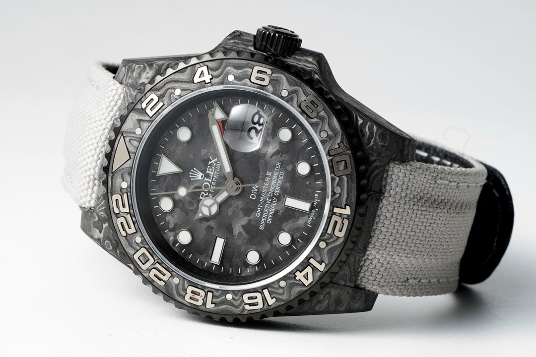 Rolex GMT-Master II Carbon Watch | Cal.3186 Automatic Movement, Forged Carbon Case – - Image 2