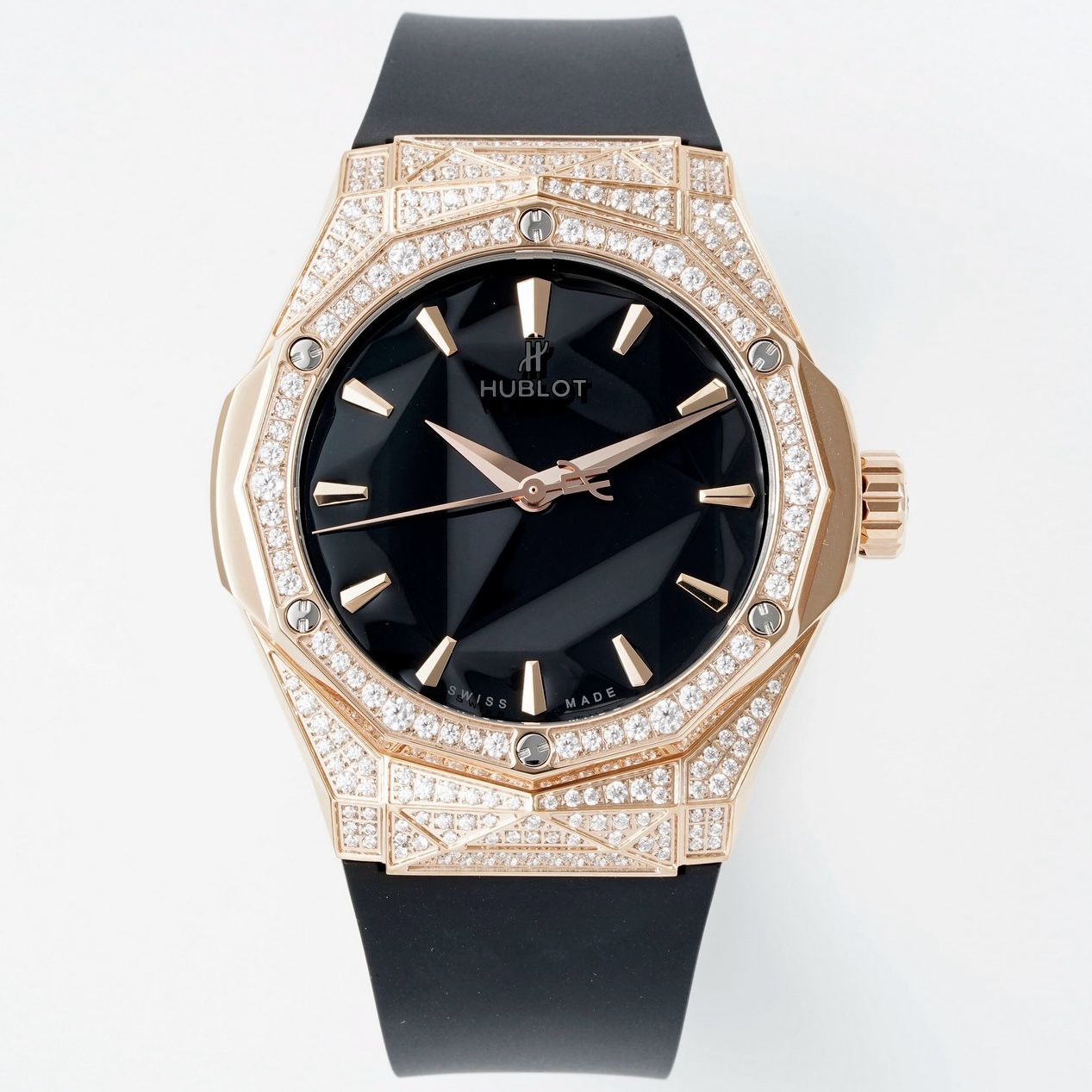 Hublot x Richard Orlinski Co-branded Watch , 40mm Faceted Polygon Case – APS Factory
