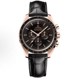 Omega Speedmaster Moonwatch 3861 Caliber Moonshine 18K Gold Chronograph 42mm