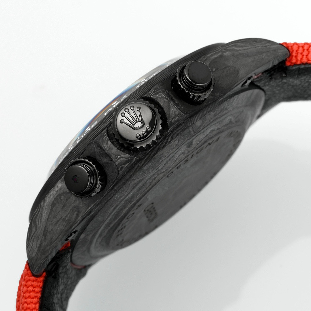 Rolex Diw Carbon Skeleton Chronograph - Image 7