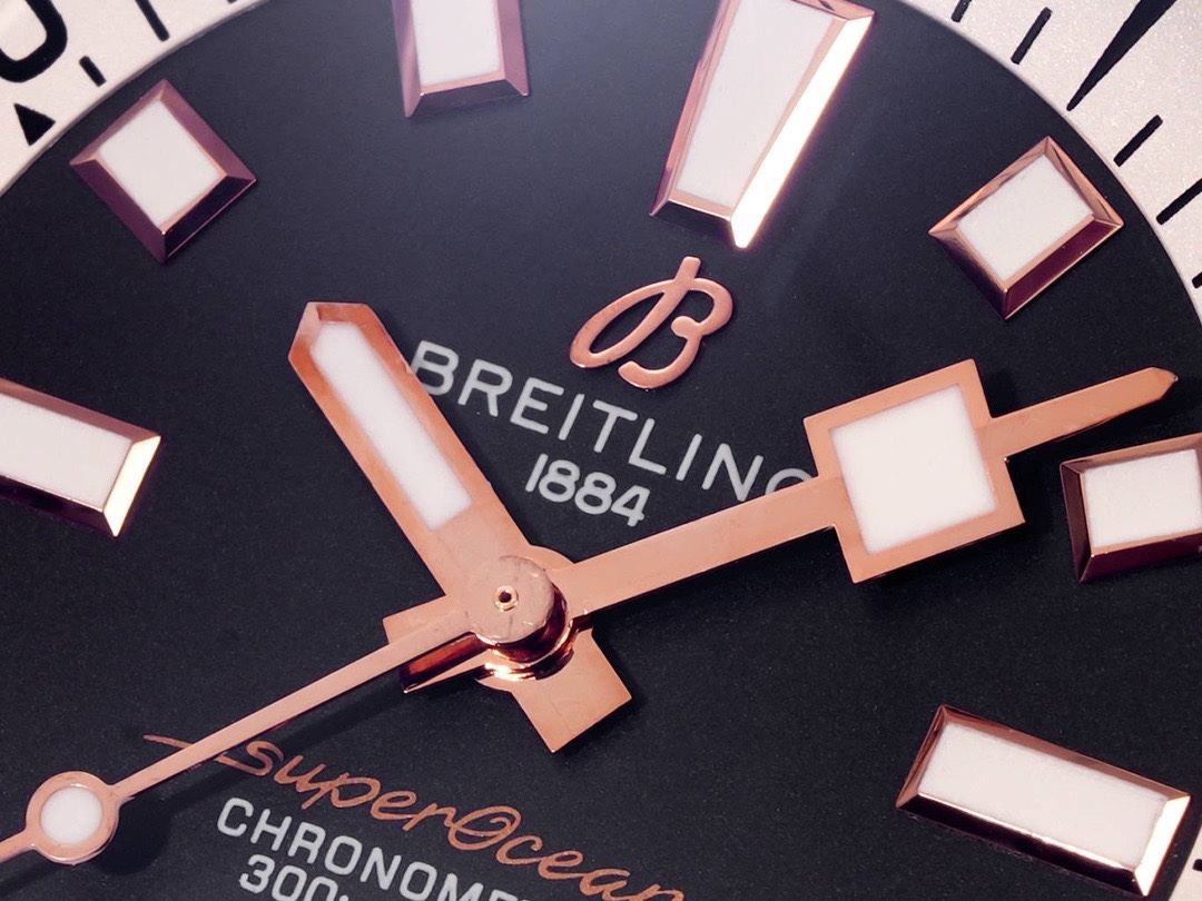 Breitling Superocean 42mm Dive Watch, GR Factory Version Luminous Dial Ceramic Bezel - Image 6