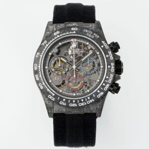 Rolex Diw Carbon Skeleton Chronograph