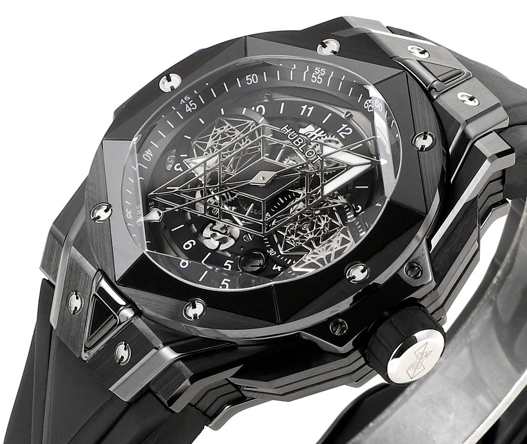 Hublot Big Bang Sang Bleu II Watch | Colored Ceramic Case, Modified HUB1240 Movement - Image 3