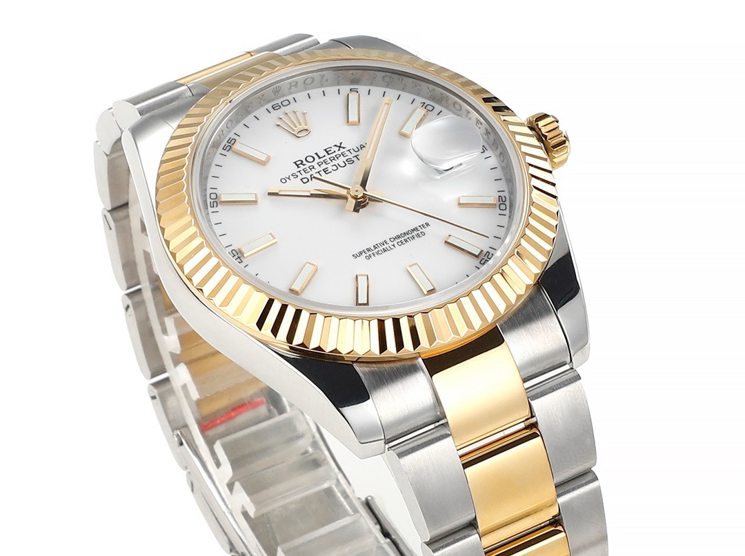 Rolex Datejust 41mm Automatic Watch 3235 Movement 72-Hour Power Reserve Fluted Bezel - Image 5