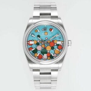 Rolex Oyster Perpetual 41mm Turquoise Celebration Bubble Dial | EWE Cal.3230