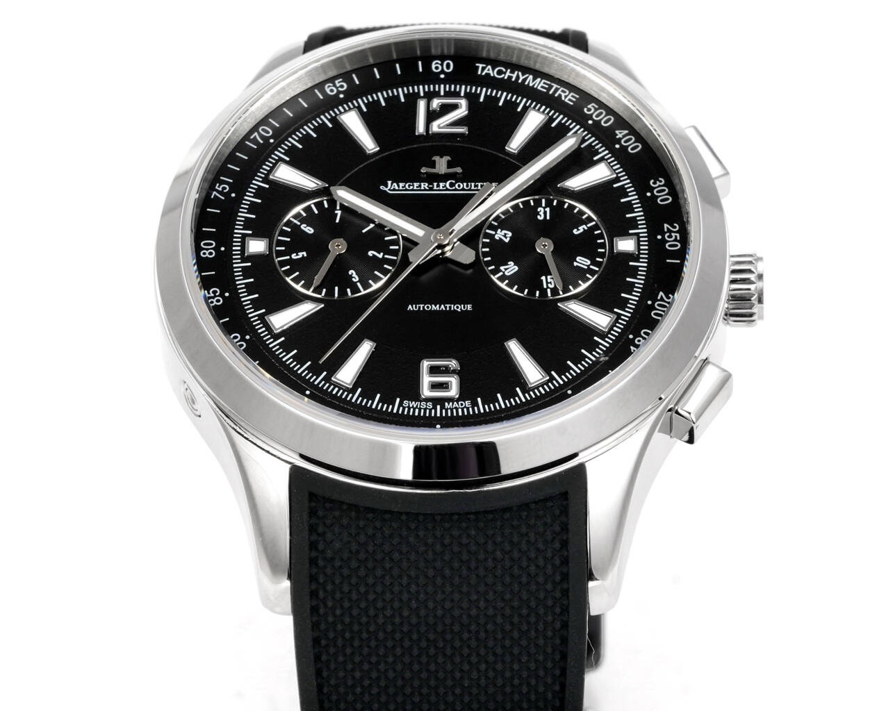 Jaeger-LeCoultre Polaris Chronograph Automatic Watch 42mm Rubber Strap – Style 02 - Image 4