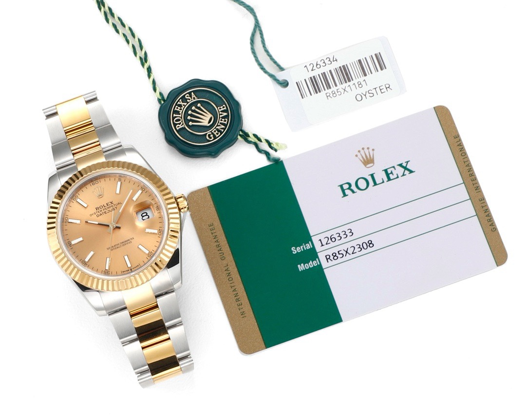 Rolex Datejust 41mm Automatic Watch 3235 Movement 72-Hour Power Reserve Fluted Bezel – - Image 9
