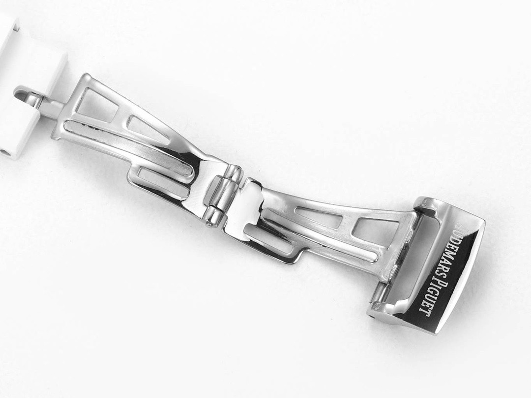 Audemars Piguet Royal Oak 37mm Ladies Automatic Chronograph Watch, Diamond Bezel Rubber - Image 7