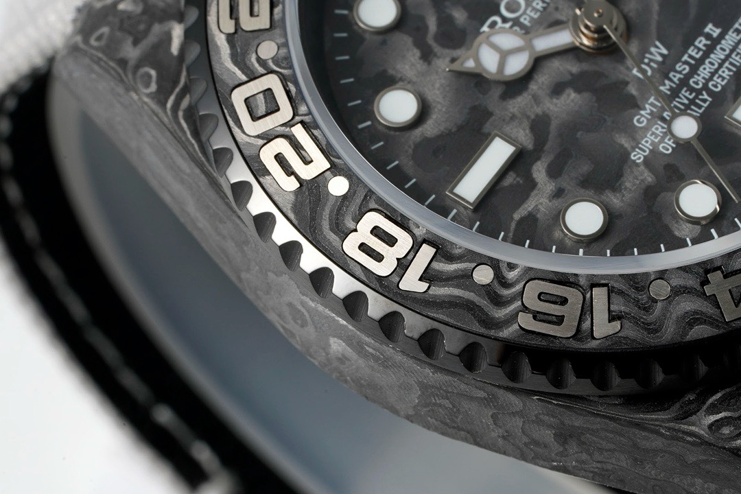 Rolex GMT-Master II Carbon Watch | Cal.3186 Automatic Movement, Forged Carbon Case – - Image 6