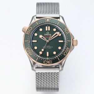 Omega Seamaster ER Upgraded Titanium Bronze Gold 007 – Gold Dial Style 02