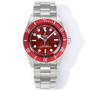 Tudor Black Bay GMT Automatic Diver Watch 41mm, Domed Sapphire Crystal, Rivet Stainless