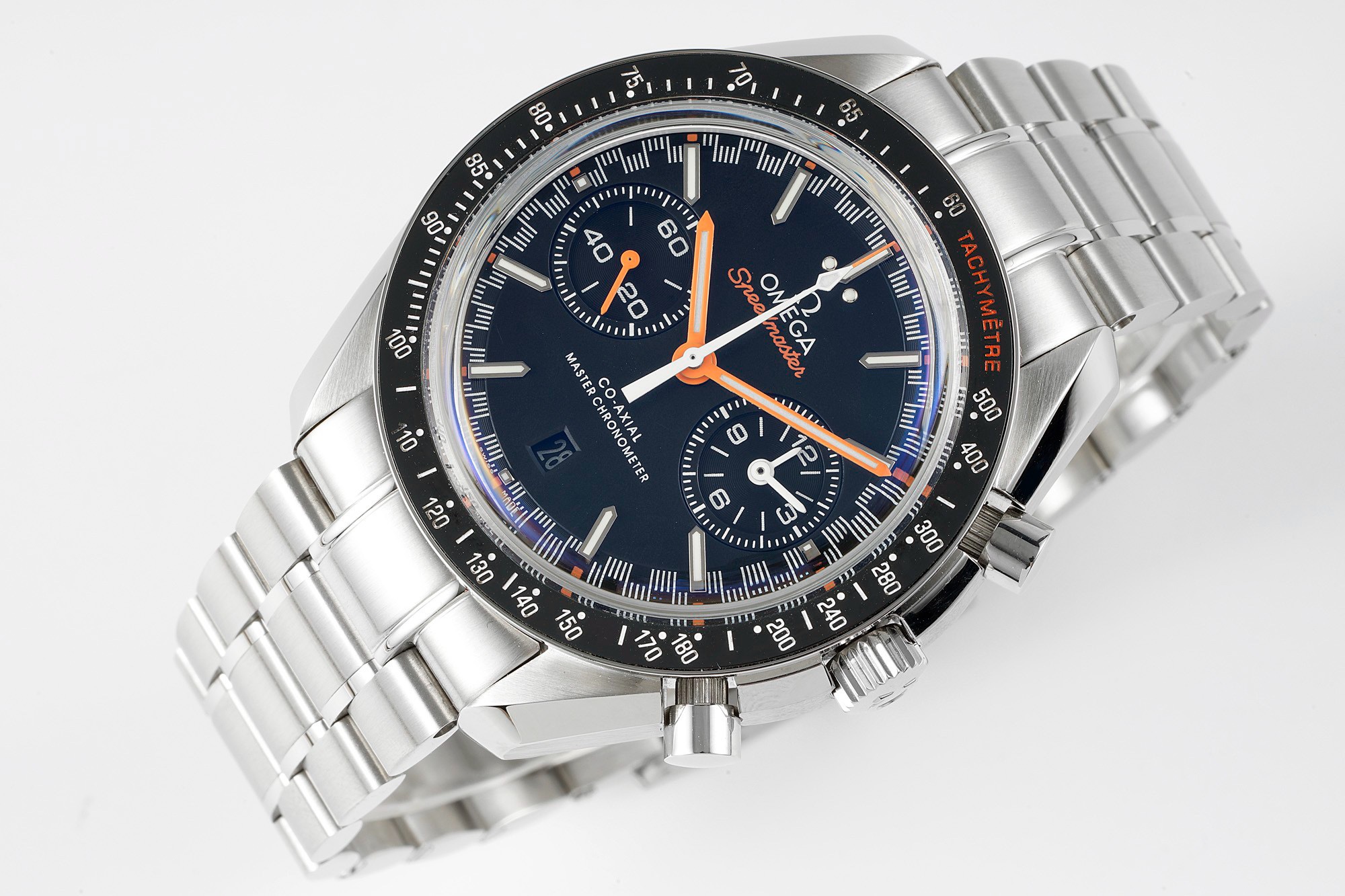 Omega Speedmaster Racing Chronograph Automatic Watch Modified Cal.9900 Movement - Image 2