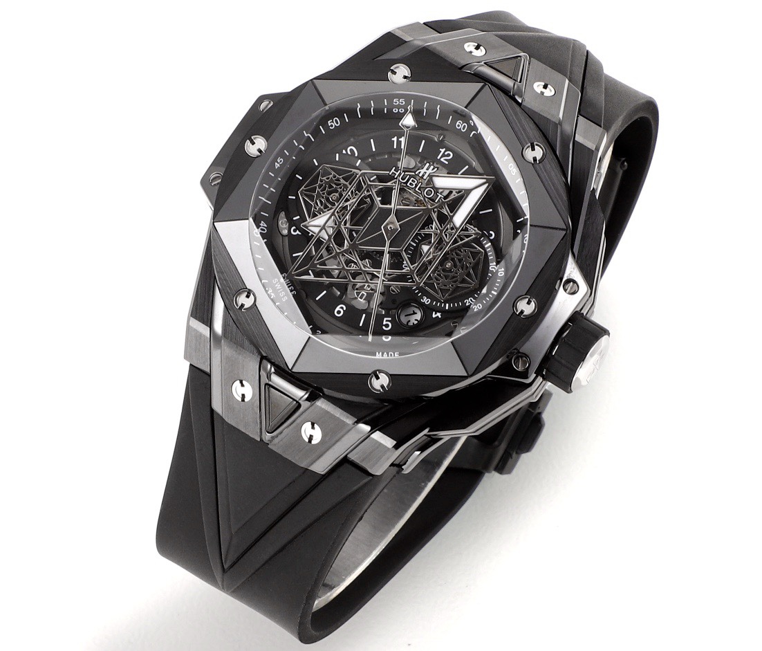 Hublot Big Bang Sang Bleu II Watch | Colored Ceramic Case, Modified HUB1240 Movement - Image 2