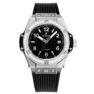 Hublot Big Bang 39mm Steel Diamond Bezel Automatic Ladies