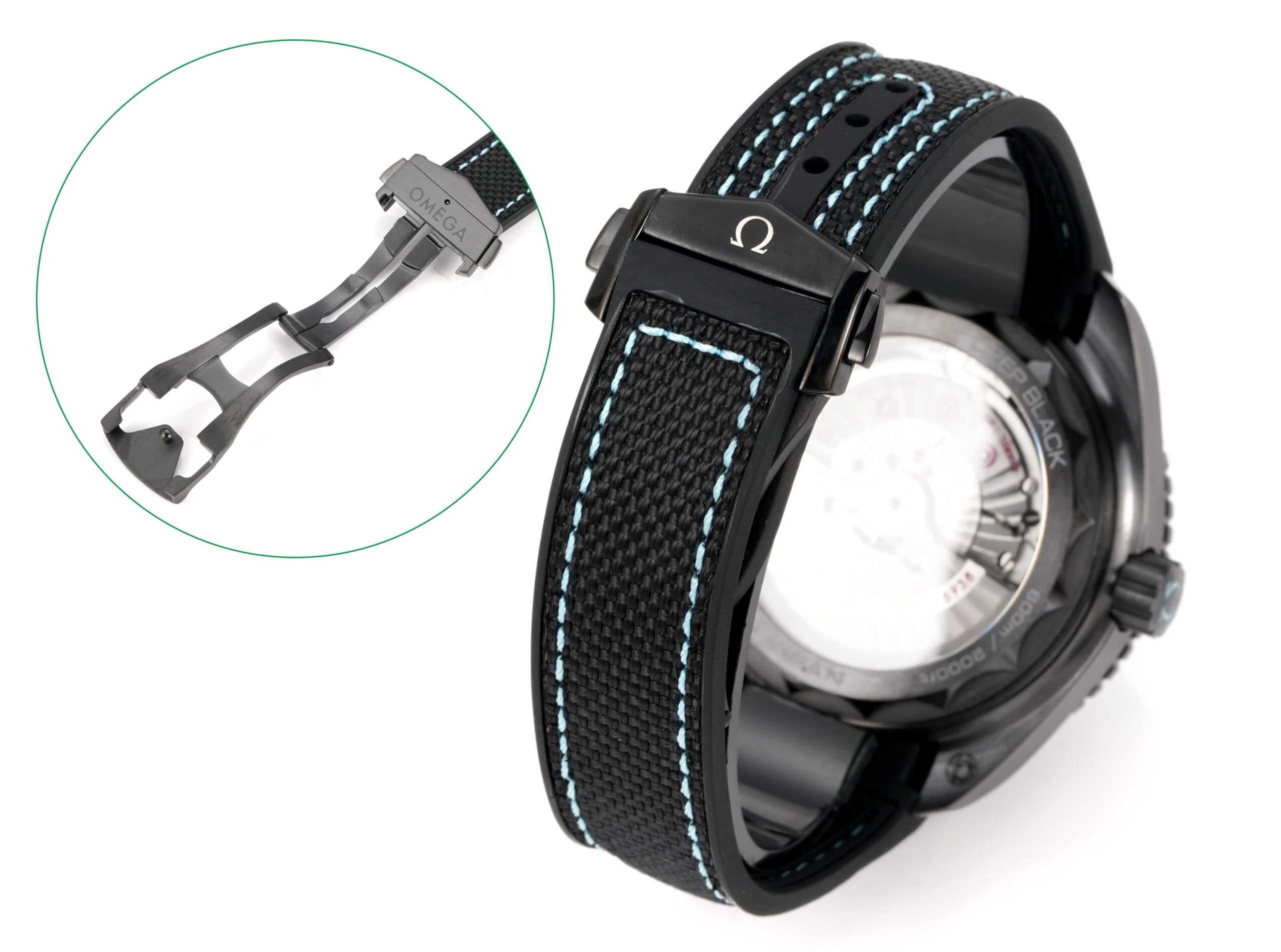 Omega Seamaster Planet Ocean 600M Worldtimer Full Black Ceramic Dive - Image 9