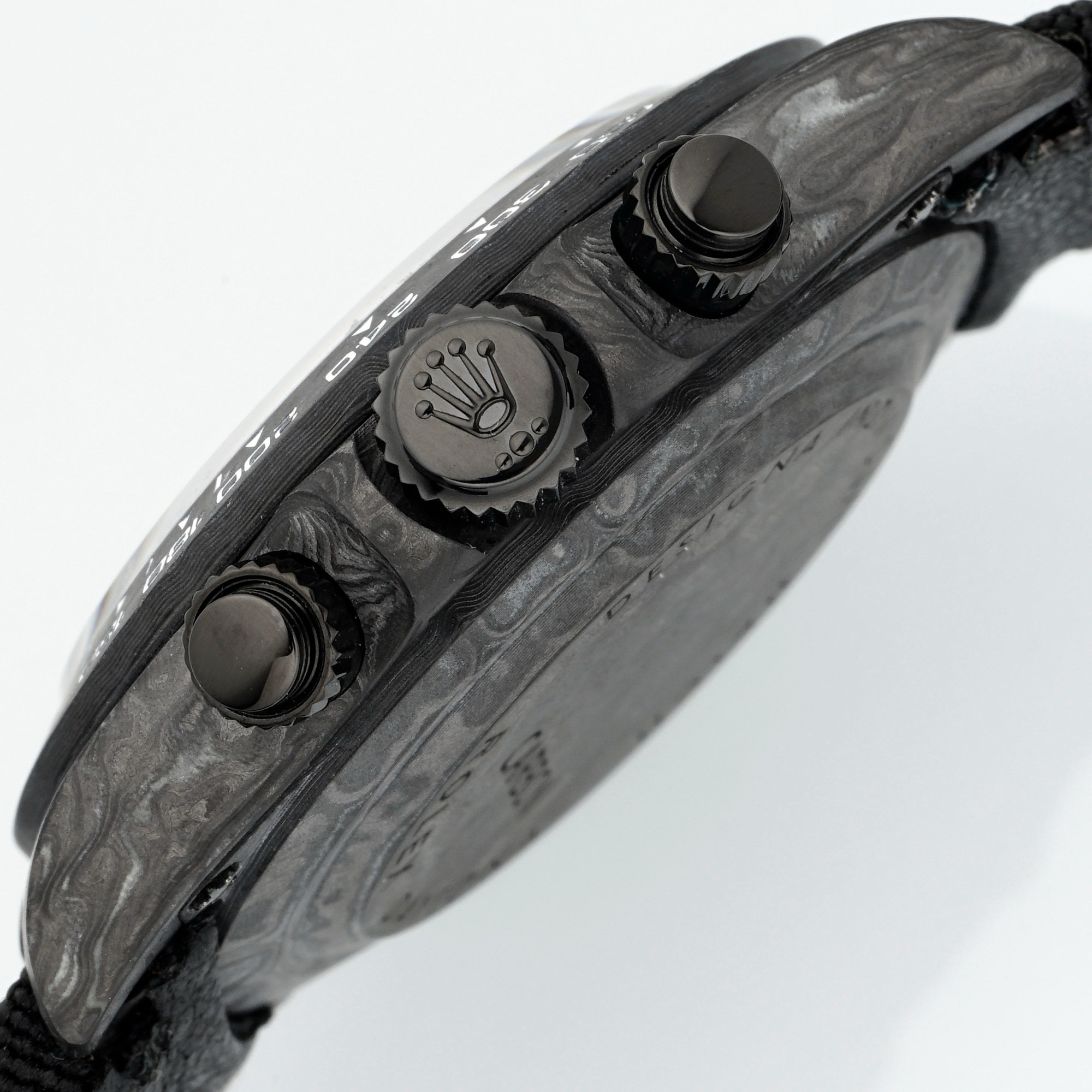 Rolex Diw Carbon Skeleton Chronograph - Image 6