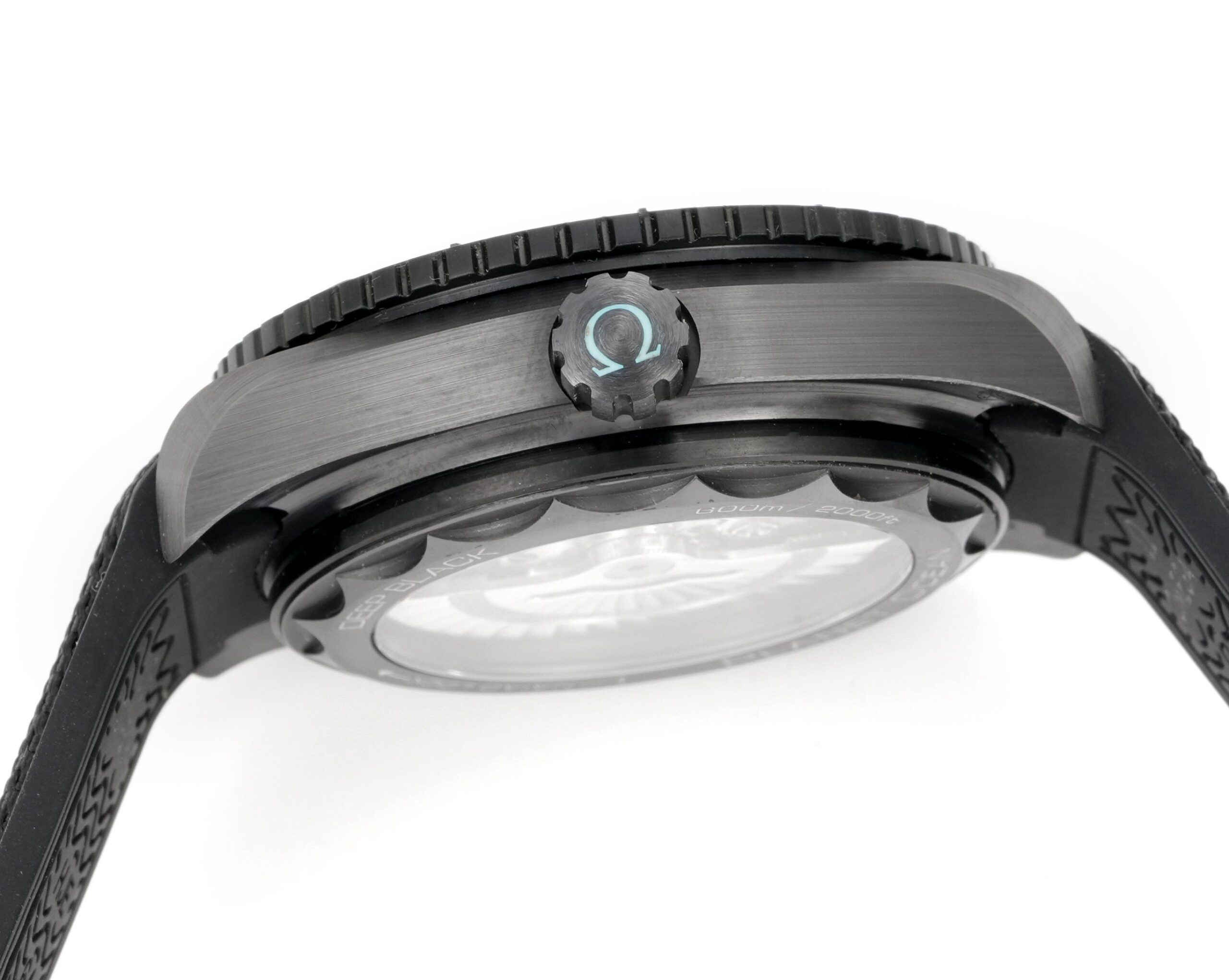 Omega Seamaster Planet Ocean 600M Worldtimer Full Black Ceramic Dive - Image 6