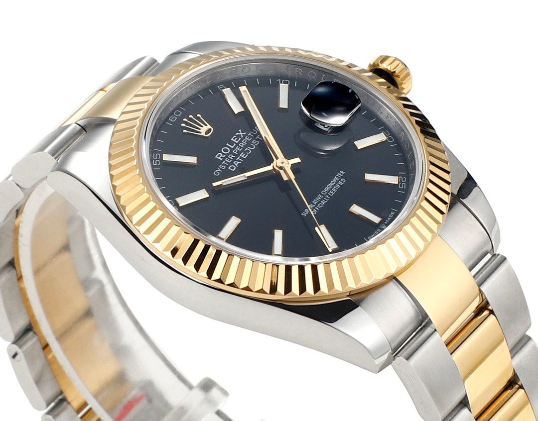 Rolex Datejust 41mm Automatic Watch 3235 Movement 72-Hour Power Reserve Fluted Bezel – - Image 3