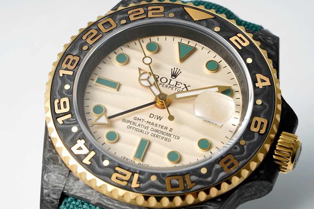 Rolex GMT-Master II Carbon Watch | Cal.3186 Automatic Movement, Forged Carbon Case – - Image 4
