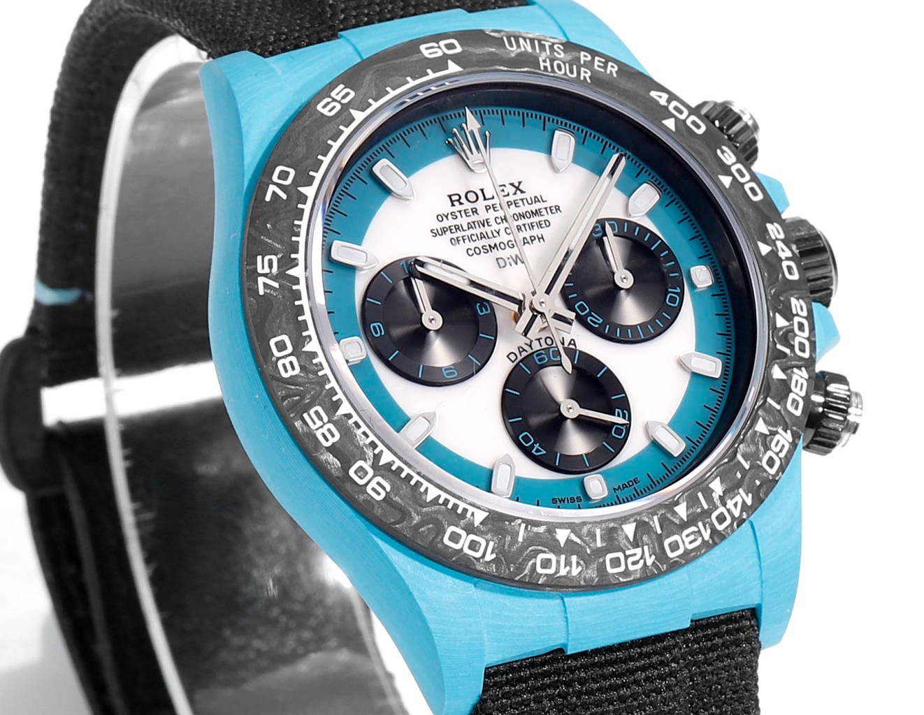 Rolex TW Factory Custom Carbon Fiber Daytona Watch 40mm 4801 Chronograph Movement - Image 2